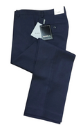 "Bradley" Midnight Navy Luxury Wool Blend Suit Pants-0